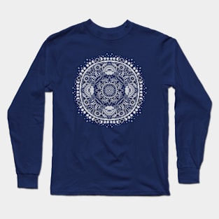 Moon Mandala Long Sleeve T-Shirt